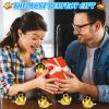 BOZILY Funny Rubber Duck with Accessories Kit - DIY Unique Car Dashboard Decor, Includes Top Hat, Sunglasses, 3 Gold Necklaces, AK47, Tape, Safe Rubber Material for Office, Gifts view 4