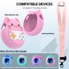 Silicone Cover for Tamagotchi Paradise Case, Protective Case with Screen Protector and Lanyard for Tamagotchi Paradise Water, Land, Sky, Jade Forest- Soft, Cute, Waterproof, Anti-Scratch, Shockproof view 3