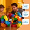 2025 New Electric Train Track Set - Gravity-Defying 3D Magical Track with Motorized Cars, Flexible STEM Learning Building Toy for Toddlers 3-8 Boys Girls Birthday Gift view 2
