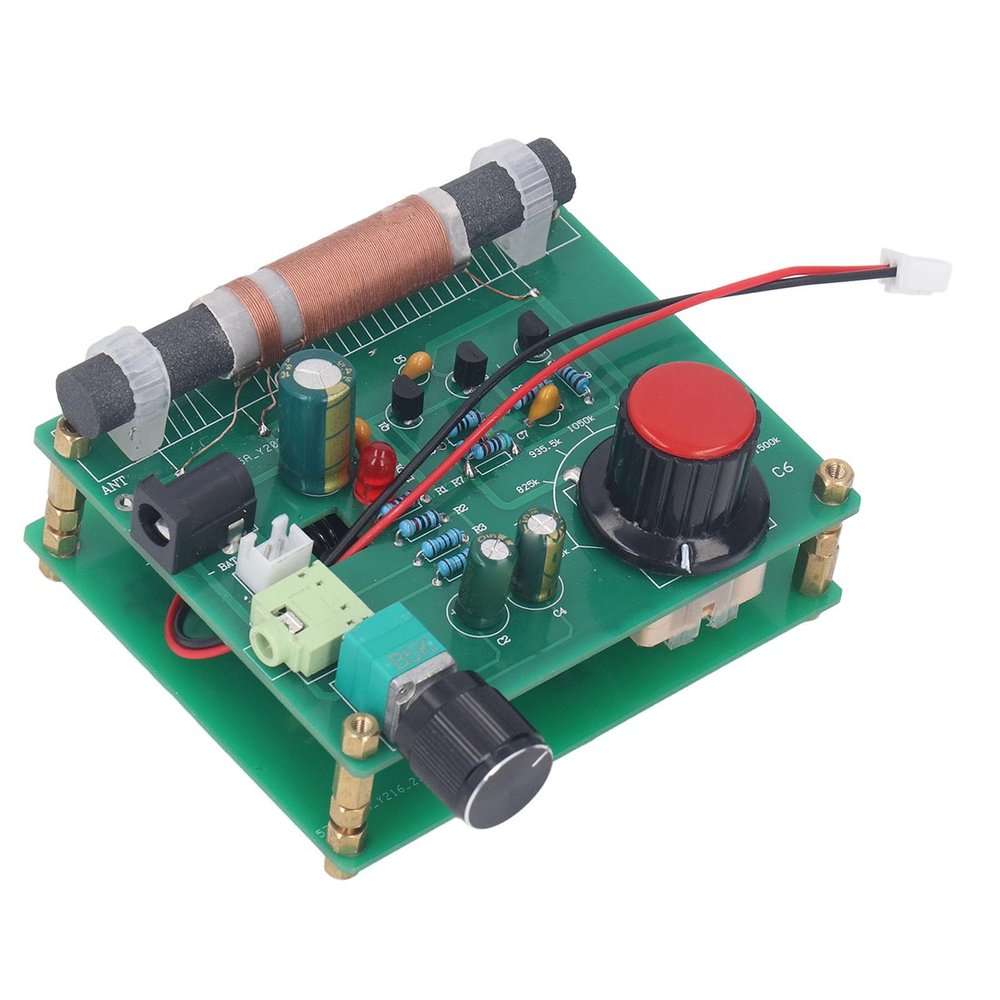 SUNGOOYUE 5-12V Amplitude Modulation Transmitter with Headphone Jack for Broadcast Station Setup