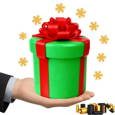2026 Annoying Nested Screw Gift Box  Funny Prank Box for Cash or Small Gifts, Gag Gift for Friends and Family (1,G)