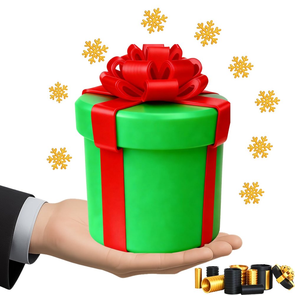 2026 Annoying Nested Screw Gift Box  Funny Prank Box for Cash or Small Gifts, Gag Gift for Friends and Family (1,G)