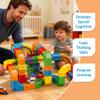2025 New Electric Train Track Set - Gravity-Defying 3D Magical Track with Motorized Cars, Flexible STEM Learning Building Toy for Toddlers 3-8 Boys Girls Birthday Gift view 3
