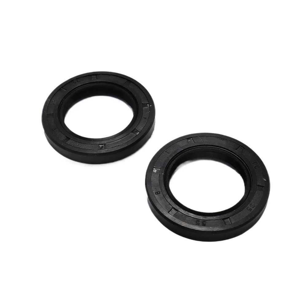 Premium Silicone Oil Seal Gasket 35mm x 55mm x 8mm - Durable Leak Prevention for Engines and Gearboxes