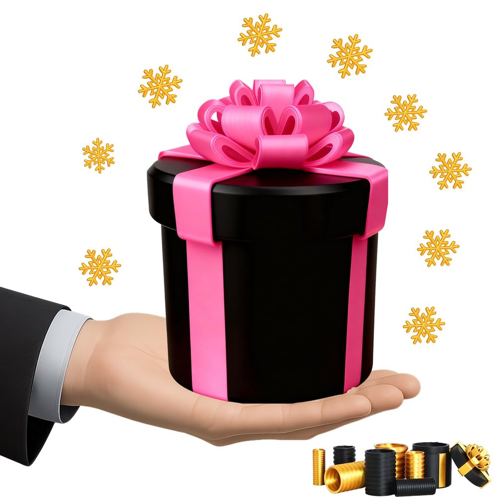 2026 Annoying Nested Screw Gift Box  Funny Prank Box for Cash or Small Gifts, Gag Gift for Friends and Family (2,D)