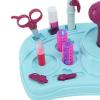 Kids Hair Salon Playset, Hair Styling Toys for Girls and Boys, Complete Barber Kit with Hair Dryer, Scissors, Comb, and Accessories, Safe ABS Material for Kids Over 3 view 2