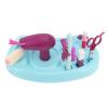 Kids Hair Salon Playset, Hair Styling Toys for Girls and Boys, Complete Barber Kit with Hair Dryer, Scissors, Comb, and Accessories, Safe ABS Material for Kids Over 3 view 3
