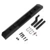 Aluminium Alloy RC Rear Bumper Guard, Upgrade Parts for RGT 1/10 Truck Overland Rock Cruiser EX86100, Lightweight Durable RC Accessory with Drag Hook and U Shape Hooks, Perfect (Black B-R86026S) view 4