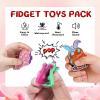 120 Pack Valentines Day Gifts for Kids, Valentines Cards with Pop Bubbles Bulk, Fidget Valentine for Girls Boys Toddler, Class Classroom Exchange Gifts, Fidget Toys Party Favors view 4