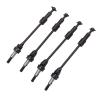 4pcs RC Metal Drive Shaft CVD Transmission Axle, HSP 94118 1/10 RC Car Upgrade Parts, High Strength Steel CVD Drive Shaft Set for Front Rear Transmission, Durable and Stable view 3