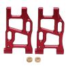 2Pcs Rear Suspension Arm Aluminum Alloy Upgrade Replacement Swing Arm for LC PTG 2 Racing 1/10 RC Car, RC Rear Swing Arm, Metal RC Swing Arm with Shock Absorbing, Anti Deformation (Red) view 1