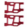 2Pcs Rear Suspension Arm Aluminum Alloy Upgrade Replacement Swing Arm for LC PTG 2 Racing 1/10 RC Car, RC Rear Swing Arm, Metal RC Swing Arm with Shock Absorbing, Anti Deformation (Red) view 2