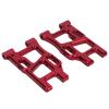 2Pcs Rear Suspension Arm Aluminum Alloy Upgrade Replacement Swing Arm for LC PTG 2 Racing 1/10 RC Car, RC Rear Swing Arm, Metal RC Swing Arm with Shock Absorbing, Anti Deformation (Red) view 4