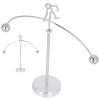 Balancing Toy Mini Balance Toy Stress Relief Home Office Desk Table Ornament Decoration for Boy Gift Metal 7 x 7 x 1.9in view 4