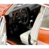 1972 GTO Sundance Orange Metallic with GTO Stripes Limited Edition to 342 Pieces Worldwide 1/18 Diecast Model Car by Acme view 3