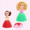 Stylebest Cupcake Doll Play House, Transformable Princess Toy Cake with Scented Dolls for Kids, Strawberry Grape Caramel, Random 12 Styles (Colorful) view 4