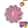 3D Printed Expanded Sensory Fidget Star - 3D Expanded Sensory Fidget Star with Handle, Colorful Whirling Spiral Design, for Relieving Stress, Irritability and Relaxation (Crystal, M-19rings) view 1
