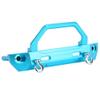 Aluminium Alloy RC Front Bumper Guard, Upgrade Parts for RGT 136100 1/10 RC Crawler, Sturdy and Durable RC Accessory with Tow Hooks and Support Bar, for Horizonte ECX a (Blue 680024B) view 3