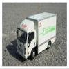 1:24 for Dayun Motor E3 Van Truck Light White Truck Model Scale Alloy Compartment Collection Ornaments view 2