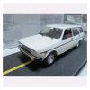 1:18 for Fiat 131 Panorama 1981 White Alloy White Scale Sedan Simulation Static Travel Car Model view 3