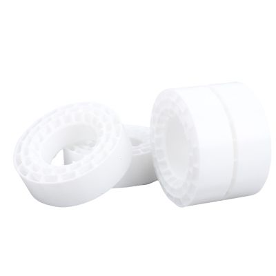 Drfeify 1.55 Inch Tire Inserts, Water Proof Double Layer Hollow Soft Silicone Inner Fillers for RC Car with Strong Sealing Properties for Off Road (White OEM: 75503-35061-A0, 7550335061A0)