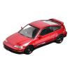 1:64 for Honda CR-X SiR (EF8) Alloy Craft Car Model Small Scale Ornament Metal Collectible(Red) view 1