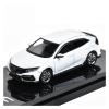 1:64 for Civic FK7 Alloy White Classic Miniature Car Model Scale Toy Car Desktop Ornament view 2