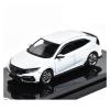 1:64 for Civic FK7 Alloy White Classic Miniature Car Model Scale Toy Car Desktop Ornament view 4