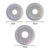 3Pcs Badge Button Ornament Ribbon Flower Making Tool Rosette Maker Ribbon Rosette Brooch view 3