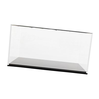 1:24 Scale Acrylic Display Case with Black Base for Model Cars - Dustproof Stackable Storage Box 9.84x5.12x3.94inch