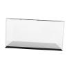 1:24 Scale Acrylic Display Case with Black Base for Model Cars - Dustproof Stackable Storage Box 9.84x5.12x3.94inch view 3