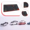 1/64 Scale Parking Lot Mat Mouse Pad Rollable Desktop Layout for Model Vehicle Scene Display Anti Slip Car Garage Scene Mat 11.81x23.62 inch view 3