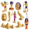 12Pcs Ancient Egypt Toys Miniature Egyptian Figurines Pyramid Mummy Cake Topper Educational PVC view 4