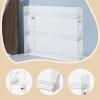 AlluraPet Clear Figure Display Stand 3 Tier Shelf, Multifunctional Storage Organizer for Perfume, Hobby Figurines, Collectibles view 4