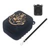 Silicone Cover Case for Bitzee Har Potter Interactive Toy Digital Pet, Protective Case for Virtual Electronic Pets with Lanyard (Black) view 1