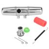 HaloVerde Aluminum Alloy RC Exhaust Pipe with Dual Outlet Design for Lightweight Performance, Includes Silicone Sleeve for HPI Savage 4.6/5.9 1/8 Scale Nitro Cars view 1