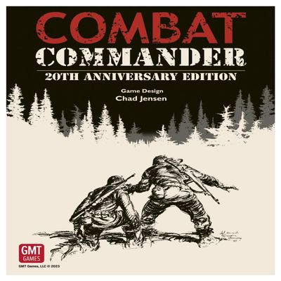 GMT Games Combat Commander 20th Anniversary Edition Board Game, Europe and Mediterranean Theater, World War II Tactical Infantry Combat, for Adults Ages 18+