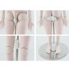AlluraPet Doll Adjustable Display Stand Holder Support for 1/3 1/4 BJD Night Lolita Dolls Action Figures White view 3