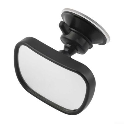 Extra Large Baby View Mirror for Car Adjustable Suction Cup and Clip Holder for Safe Infant Monitoring