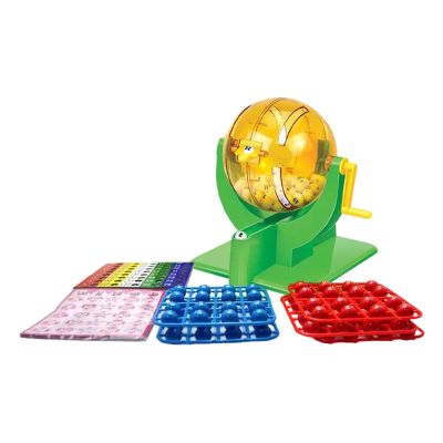 blloocod Lottery Machine with Number Balls - Double Color Balls Lotto Game for Parties, Living Room, Large Groups - 6.89x8.27x8.07inch