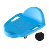blloocod Portable Floor Scooter Board for Kids Indoor Outdoor Sensory Training Equipment Blue with Handles and Leash view 1