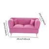 1/6 Dollhouse Doll Sofa Toy Jewelry Box Organizer Display Case for Necklace Gift Girls and Women, view 2