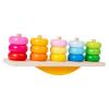 blloocod Kids Five Pillar Toy, Wooden Stacking Building Blocks, Educational Developmental Toy for Fine Motor Skills, Party Favors view 2