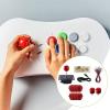 Arcade Games DIY Parts Joystick Components Replacement Modification Supplies, Arcade Rod with Buttons Board, Red - Complete 1 Player Kit with USB Cable view 2