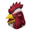 blloocod Red Chicken Head Prop Latex Animal Bird Costume for Role Play Stage Shows Photography Halloween view 1
