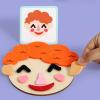 blloocod Emotion Learning Felts Board Social Emotional Learning Toy for Kids Ages 4-6, Portable Family Face Board with Soft Felts, Parent-Child Play Activity for Home & Kindergarten view 4