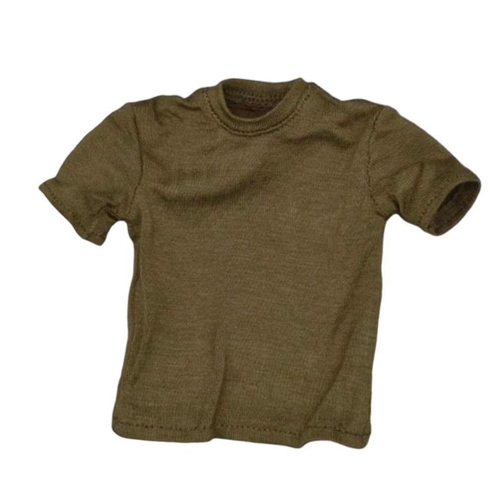 1/6 Scale Doll T-Shirt Miniature Clothing for 12 Inch Action Figures Easy Wear DIY Costume
