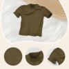 1/6 Scale Doll T-Shirt Miniature Clothing for 12 Inch Action Figures Easy Wear DIY Costume view 3