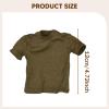1/6 Scale Doll T-Shirt Miniature Clothing for 12 Inch Action Figures Easy Wear DIY Costume view 4