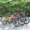 1: 10 Ratio die cast Alloy mini BMX Mountain Bike Finger Bike Model Toy Desktop Decoration Craft Suitable for Bike Enthusiasts, Bike Racers, Children, Boys and Girls view 3